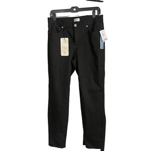 Nwt womens size 12 black leggings jean pants by true slim belters waist zipper